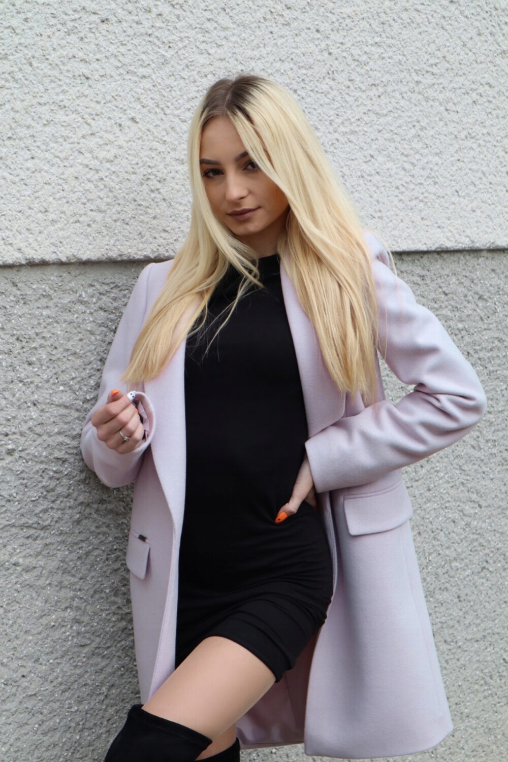 HUNA Aneta pastelowy fiolet - obrazek 2